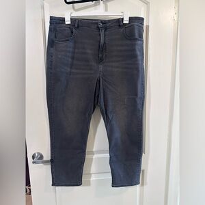 American Eagle Outfitters Dark Gray Skinny Jeans